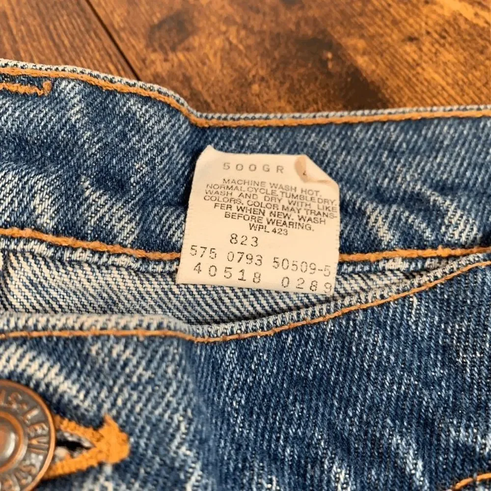 Vintage Levi’s Orange Tab 517‎ Relaxed USA 0793 Made Jeans Sz 42X30 (40X30 READ)